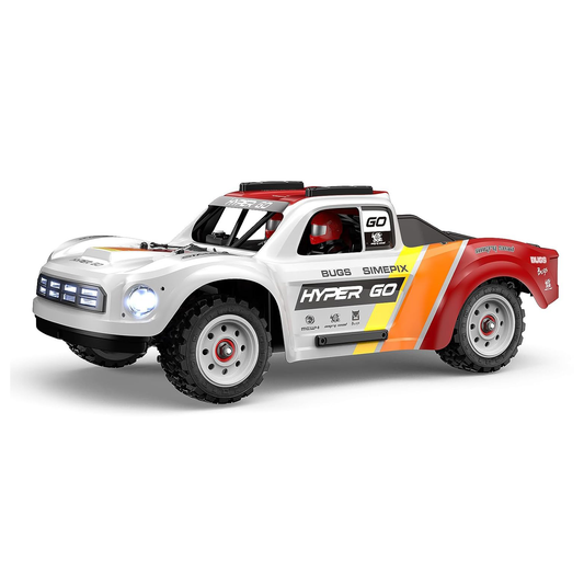 MJX Hyper GO 14211 1/14 Brushless 4WD Short Course Truck – Ready-to-Run, Gyro-Stabilized