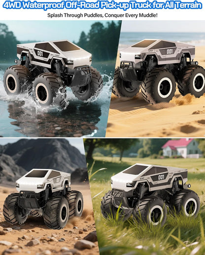 1/16 Scale 4WD Waterproof Off-Road Pick-Up Truck – Amphibious Ready-to-Run