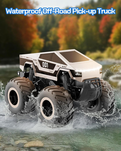 1/16 Scale 4WD Waterproof Off-Road Pick-Up Truck – Amphibious Ready-to-Run