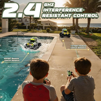 UFOLED 1/18 Amphibious Waterproof Monster Truck – 4WD Ready-to-Run