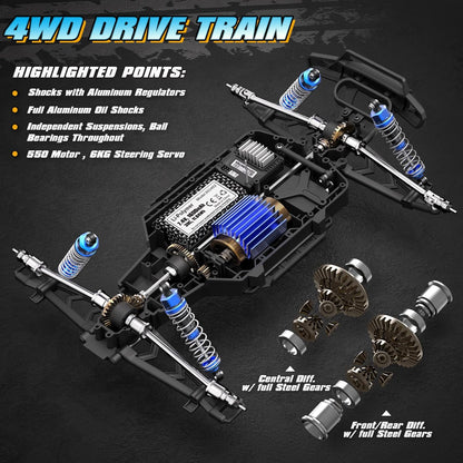 HAIBOXING 2995 1:12 Scale 4WD Off-Road RC Buggy – High-Speed Remote Control Truck
