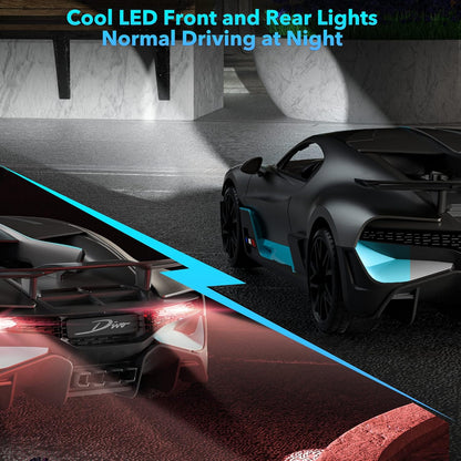 MIEBELY 1/12 Bugatti Divo 2WD RC Car with Lights