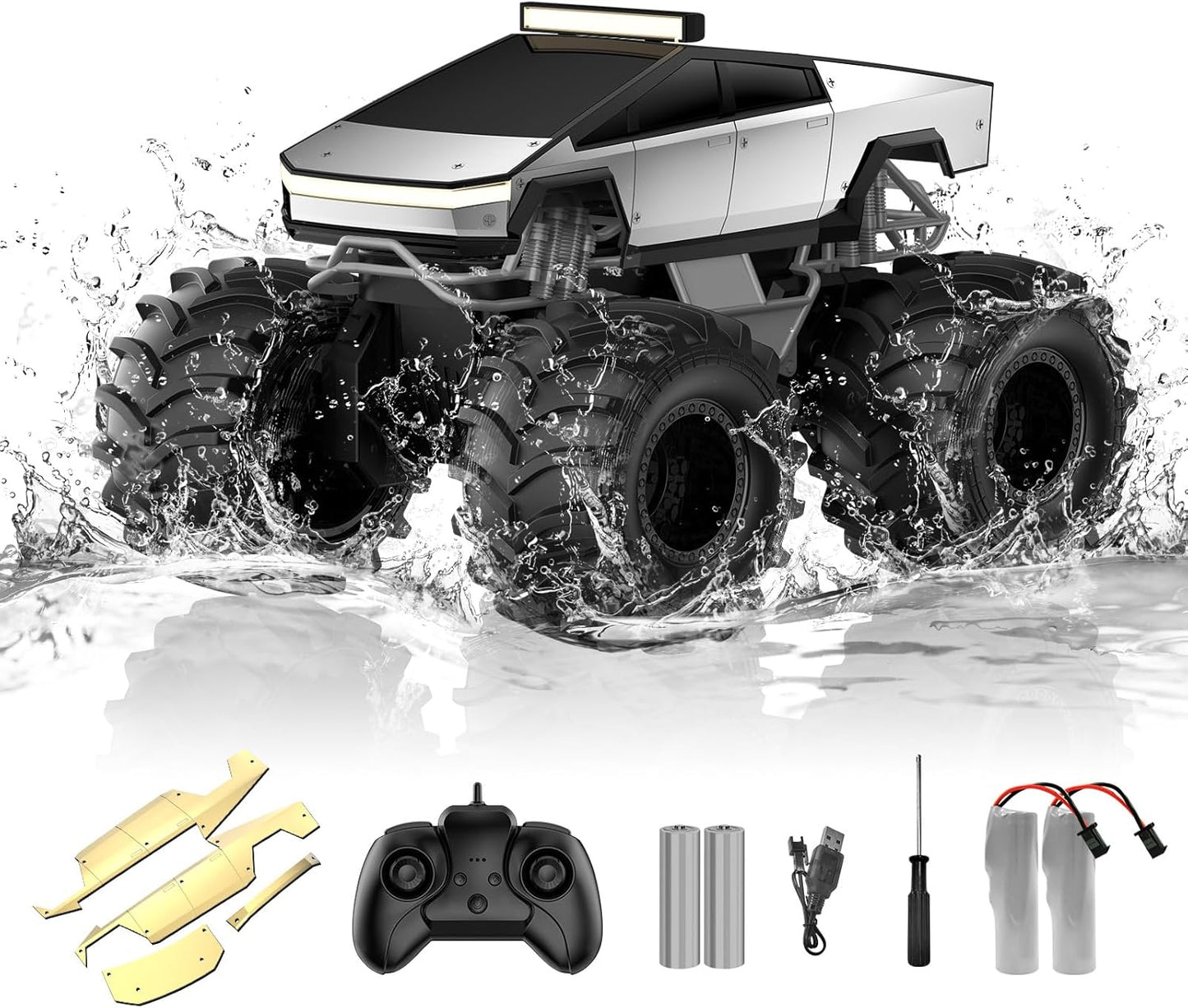 Dafotil 1/18 Amphibious Monster Truck – 4WD Waterproof Ready-to-Run