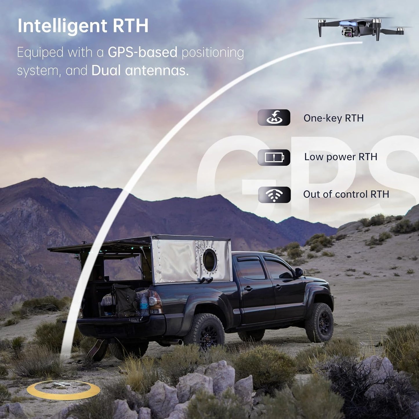 Intelligent Propulsion Quadcopter Drone – 4K Camera & Advanced Features