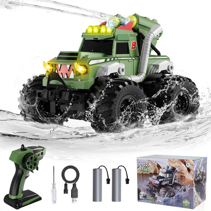 UFOLED 1/18 Amphibious Waterproof Monster Truck – 4WD Ready-to-Run