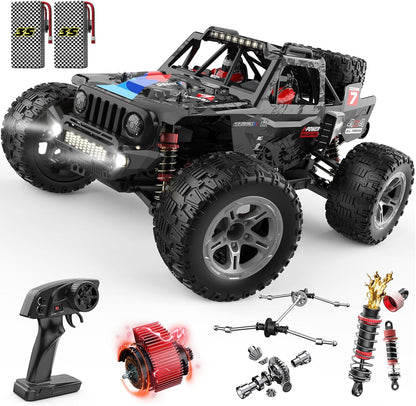 DEERC 207E 1/10 4WD Brushless Ready to Run Monster Truck with LED Lights