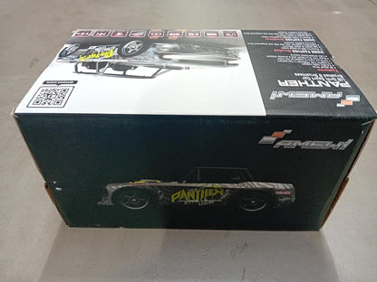 Amewi 21088 1/16 2WD Ready-to-Run RC Drift Car Black Panther with LED Lights