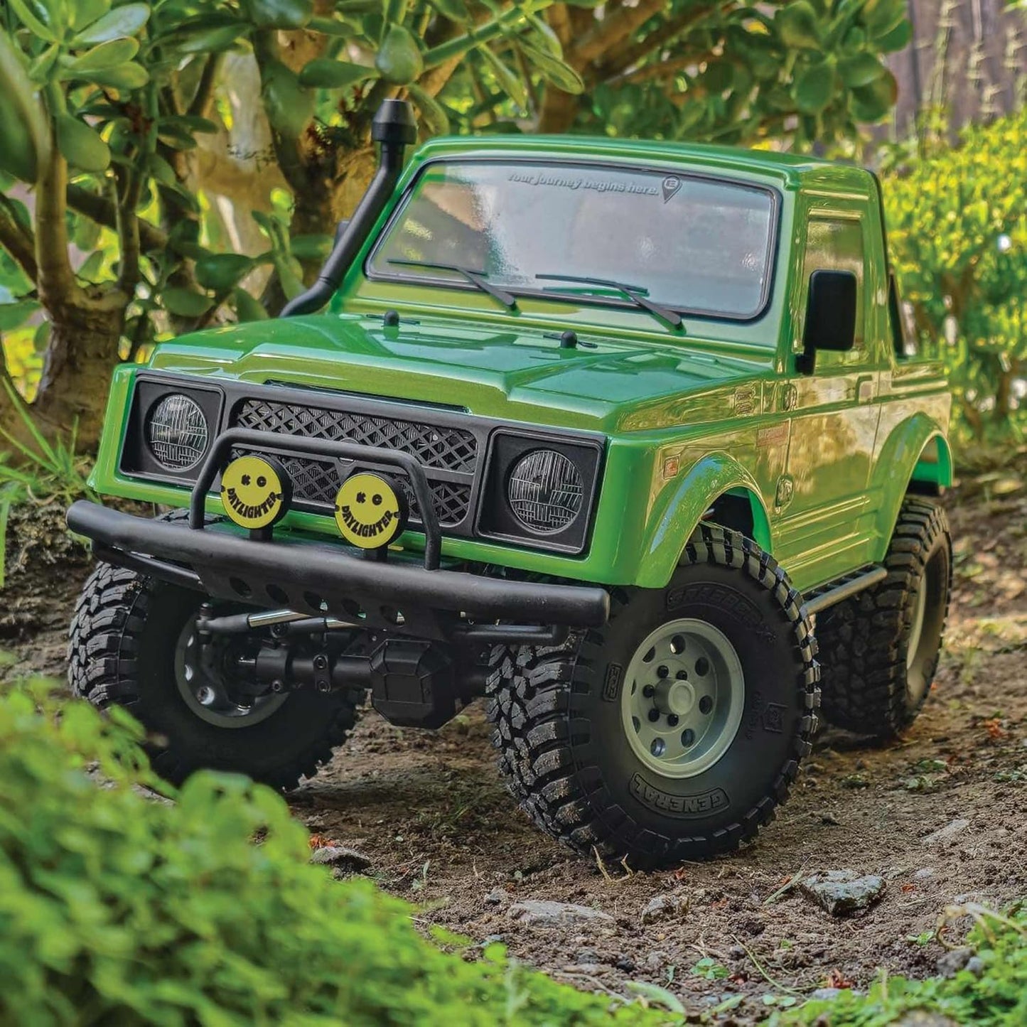 Team Associated Enduro Bushido 1/10 4WD Ready-to-Run Trail Truck with LiPo (Green)