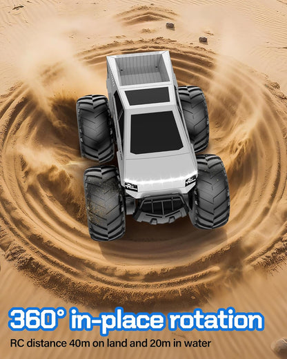 1/16 Scale 4WD Waterproof Off-Road Pick-Up Truck – Amphibious Ready-to-Run