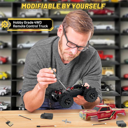 CoolFree JT20W V2 1/20 4WD Brushless Waterproof High-Speed RC Monster Truck