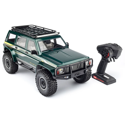 YIKONG YK4107 PRO 1/10 2.4G 4WD Brushless RC Rock Crawler with Tank Turn and LED Lights