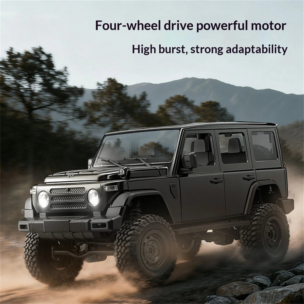 MNRC MN212 T01 BAIC Official Licensed 1/12 Scale 4WD Brushed RC Rock Crawler Ready-to-Run with LED Lights