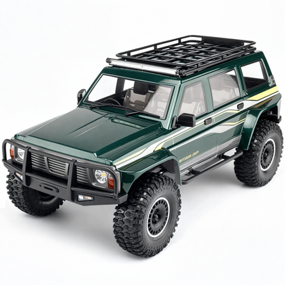 YIKONG YK4107 PRO 1/10 2.4G 4WD Brushless RC Rock Crawler with Tank Turn and LED Lights