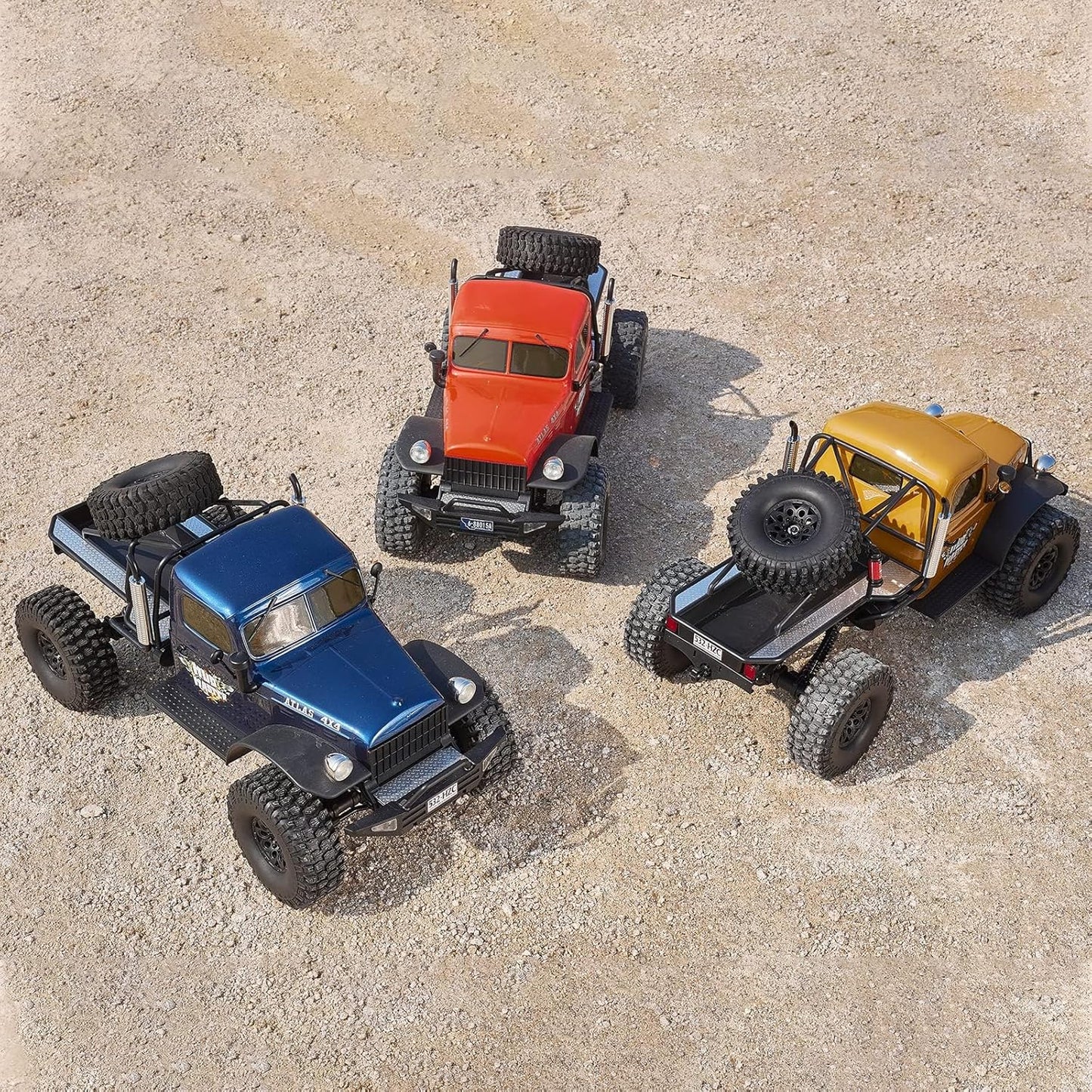 RocHobby Atlas S 1/10 Scale 4WD Brushed RC Rock Crawler