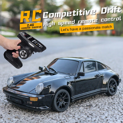 LDRC A98 Ready-to-Run 1/18 2.4G RWD Drift RC Car Porsche 911 with LED Lights