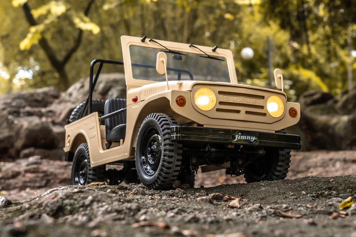 1/6 scale Suzuki Jimny 4WD RTR off-road truck in action