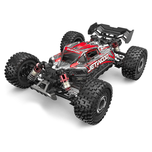 Jetwood 1/16 4WD Brushless Off-Road RC Buggy – Max 42 mph, Twinshell RTR