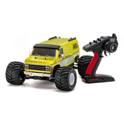 Kyosho 1/10 Mad Van Fazer Mk2 4WD Brushless RC Monster Truck – Gold