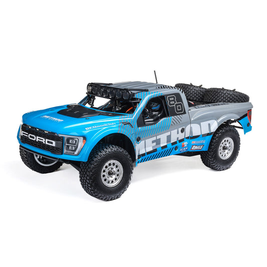 Losi 1/10 Baja Rey 2.0 Ford Raptor Method 3S 4WD RC Desert Truck