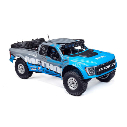 Losi 1/10 Baja Rey 2.0 Ford Raptor Method 3S 4WD RC Desert Truck