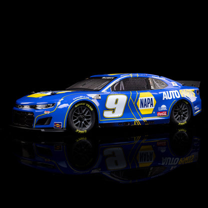 Losi 1/12 NASCAR Chase Elliott No. 9 NAPA 2025 Chevrolet Camaro ZL1 AWD RTR RC Race Car