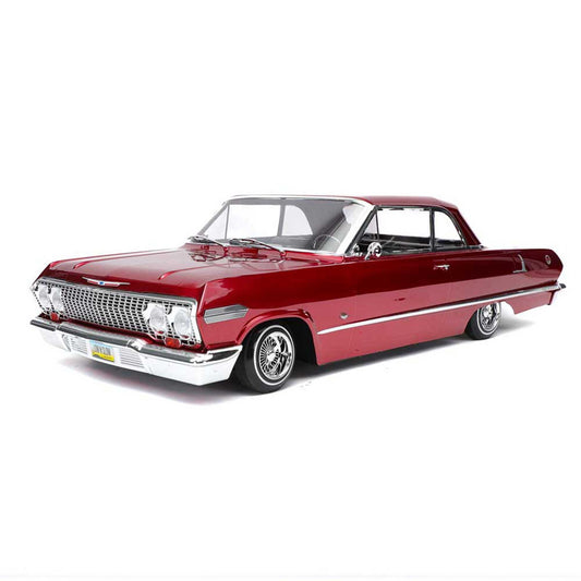 Redcat Racing 1/10 SixtyThree Chevy Impala SS 2WD RC Lowrider – 1963 Hopping Classic, Red