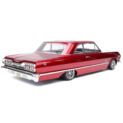 Redcat Racing 1/10 SixtyThree Chevy Impala SS 2WD RC Lowrider – 1963 Hopping Classic, Red