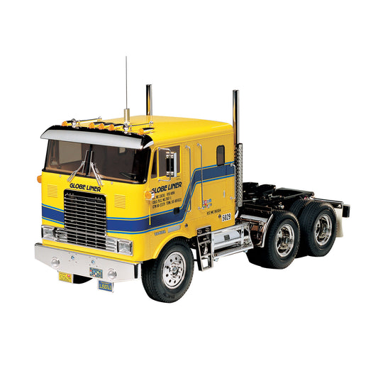 Tamiya 1/14 Globe Liner 2WD RC Semi Tractor Kit – Classic Cabover Scale Truck