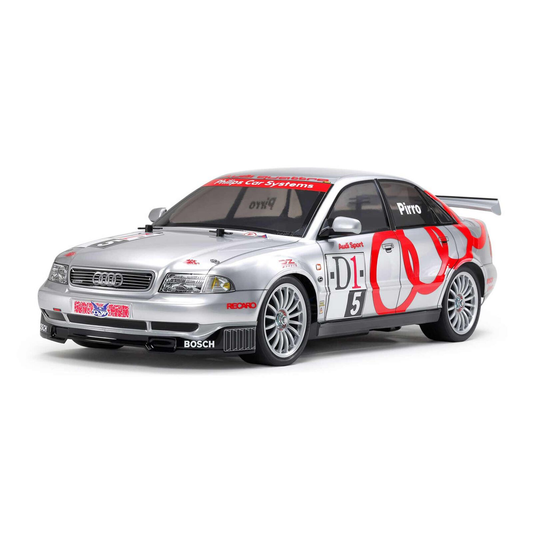 Tamiya 1/10 Audi A4 Quattro Limited Edition TT-01E 4WD On-Road RC Touring Car Kit