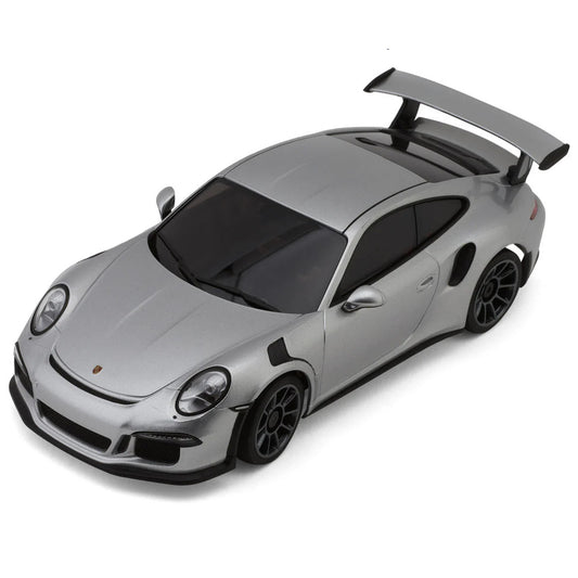 Kyosho 1/28 Mini-Z MR-04 RWD RTR RC Race Car with Porsche 911 GT3 RS Body – Silver