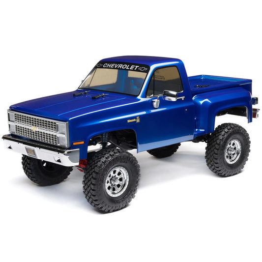 Axial SCX10 III 1982 Chevy K10 Base Camp 1/10 4WD RTR RC Rock Crawler – Blue