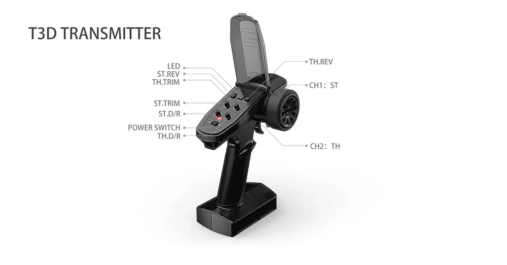 MJX Hyper Go Volkswagen Polo RC drift car transmitter