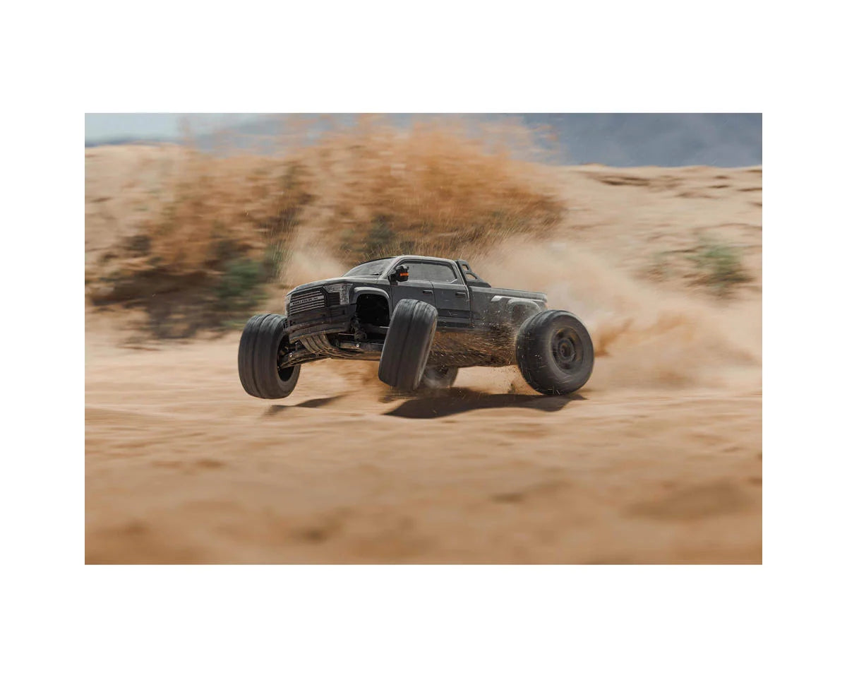 Arrma Big Rock 6S BLX 1/7 RTR 4WD Brushless RC Monster Truck – Gunmetal