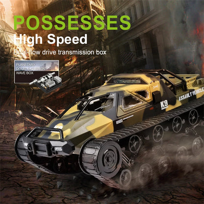 JJRC C8812 MAX 1/18 Scale RC Tank — High-Speed Drift & 360° Off-Road Fun