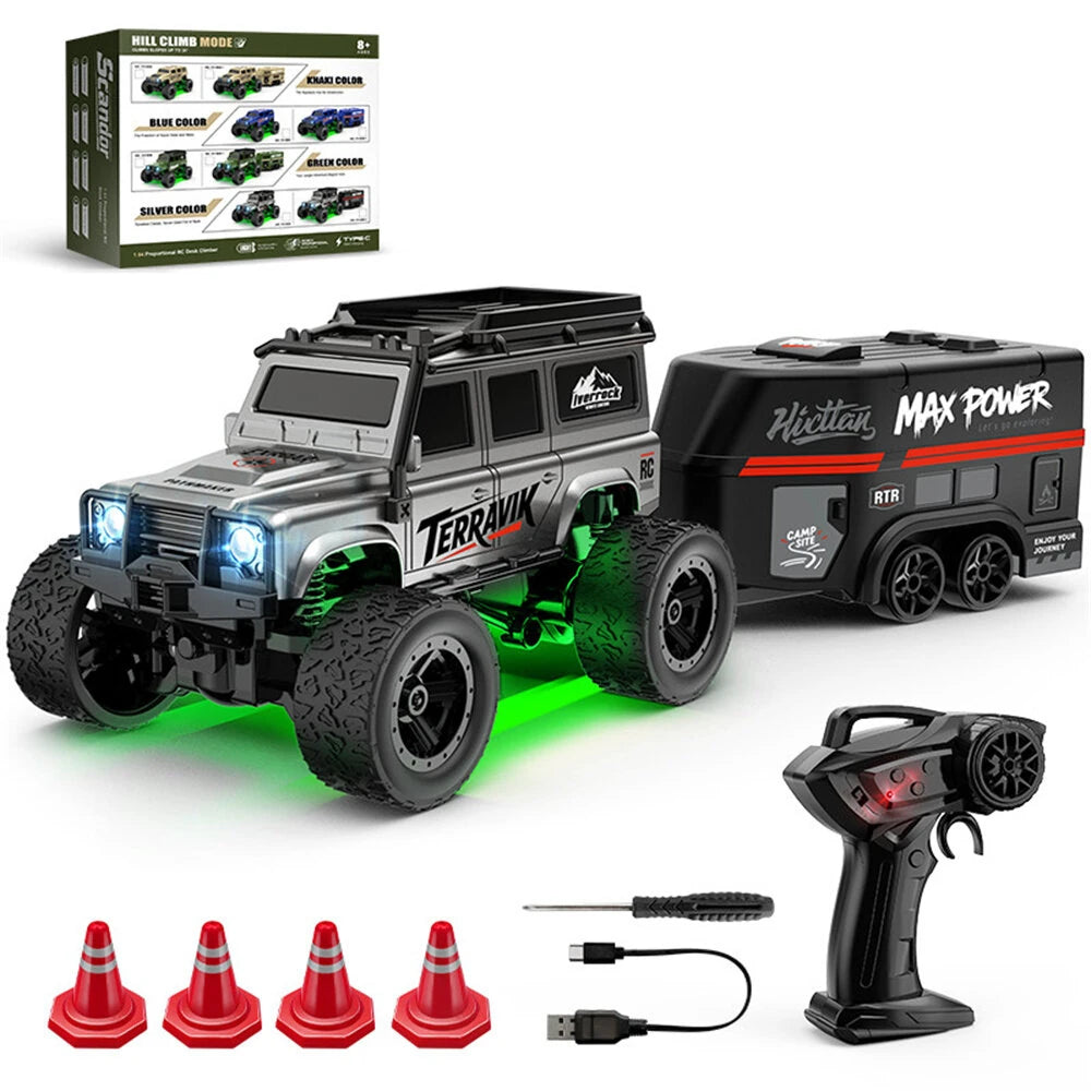 WSD E88 / E89 1/64 Scale RWD Mini RC Car – Suitcase Portable Desktop Drift Car Ready-to-Run