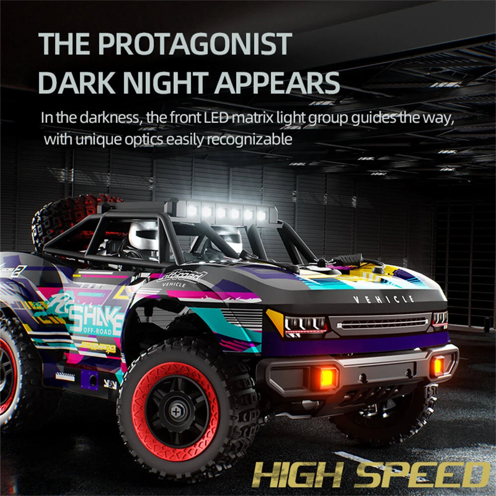 JJRC 1/18 C8820 4WD Short Course Off-Road Truck – 31 km/h Brush-Controlled Beast (Full RTR)