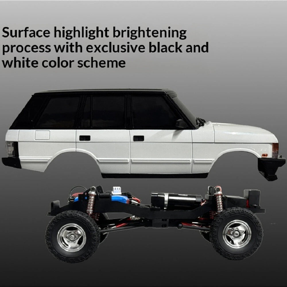 LDRC 18401 PRO 1/18 4WD Brushless Rock Crawler Ready to Run with Sensored FOC System