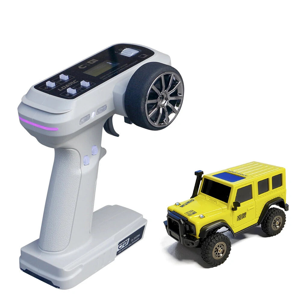 LDARC X43 4WD mini RC crawler with included 2.4GHz remote control