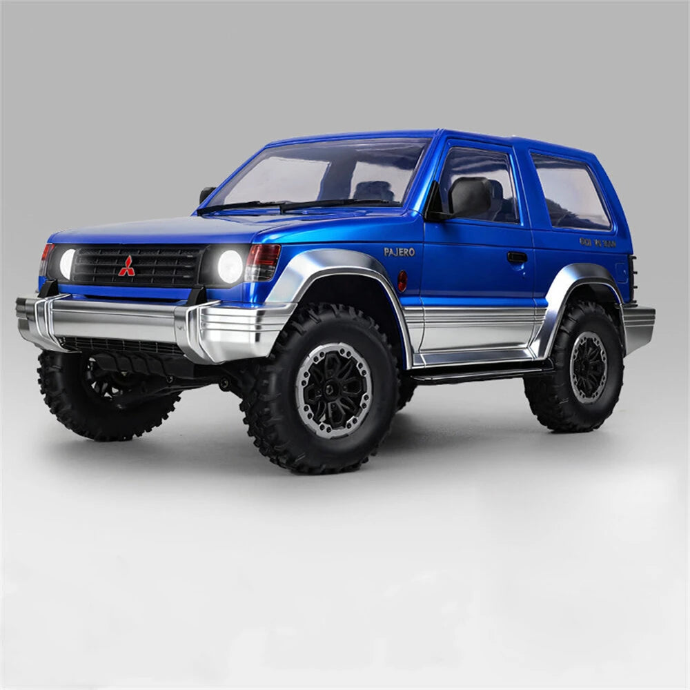 LDRC 1/14 Mitsubishi Pajero V24WG (1992) 4WD Climbing RC Truck – Dual-Speed, Metal Gears