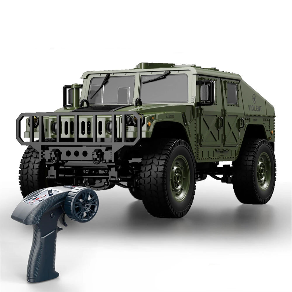 JJRC 1/16 C8835 Hummer Military Jeep RC Crawler – Full-Proportional, Military-Inspired Design