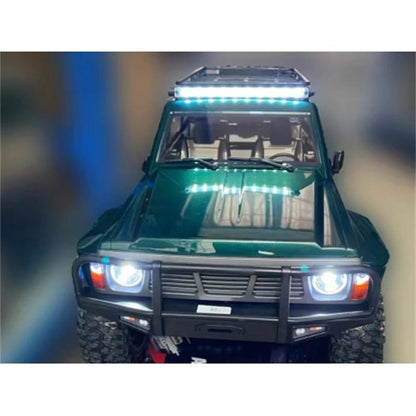 YIKONG YK4107 PRO 1/10 2.4G 4WD Brushless RC Rock Crawler with Tank Turn and LED Lights