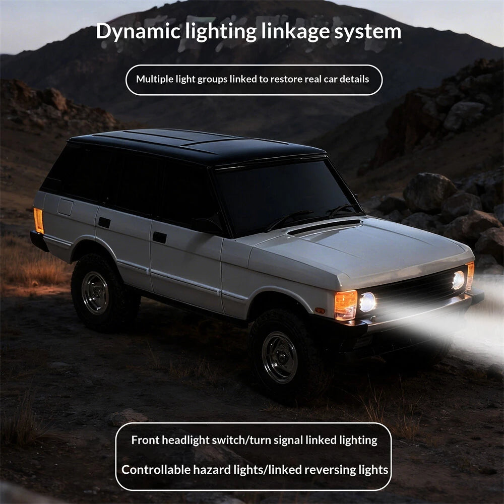 LDRC 18401 PRO 1/18 4WD Brushless Rock Crawler Ready to Run with Sensored FOC System