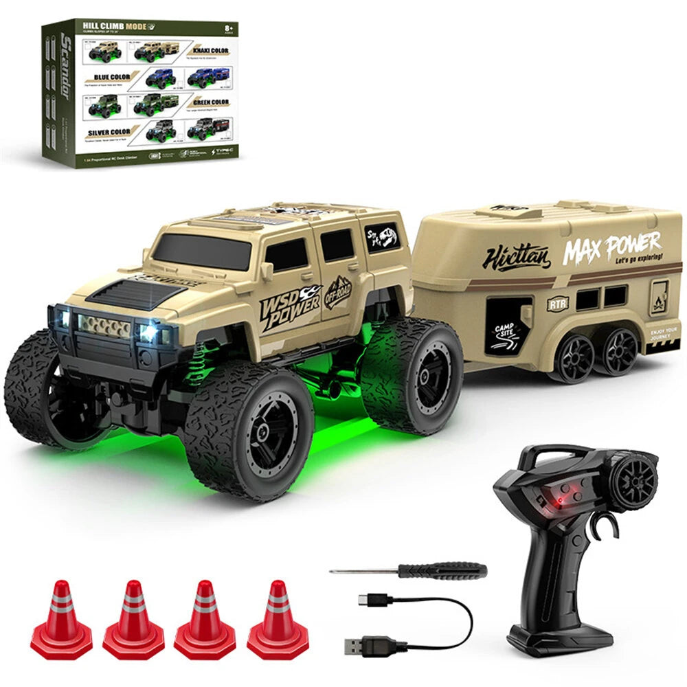 WSD E88 / E89 1/64 Scale RWD Mini RC Car – Suitcase Portable Desktop Drift Car Ready-to-Run