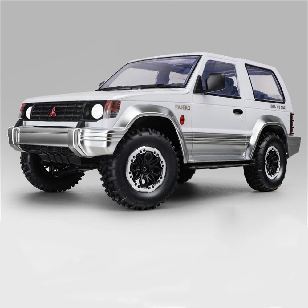 LDRC 1/14 Mitsubishi Pajero V24WG (1992) 4WD Climbing RC Truck – Dual-Speed, Metal Gears