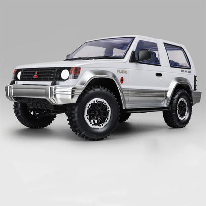 LDRC 1/14 Mitsubishi Pajero V24WG (1992) 4WD Climbing RC Truck – Dual-Speed, Metal Gears