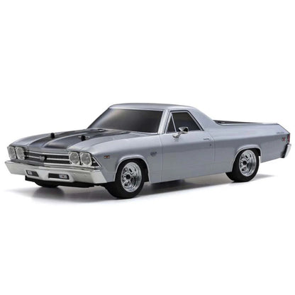 Kyosho Fazer Mk2 FZ02L 1/10 1969 Chevy El Camino SS396 4WD RC Touring Car RTR – Cortez Silver