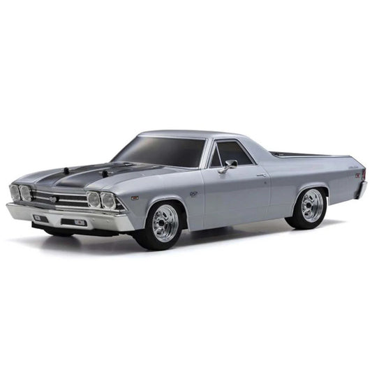 Kyosho Fazer Mk2 FZ02L 1/10 1969 Chevy El Camino SS396 4WD RC Touring Car RTR – Cortez Silver