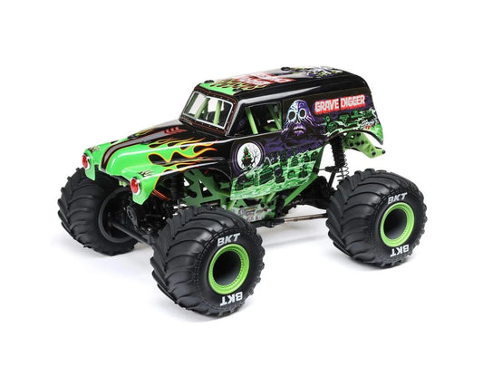 Losi 1/18 Mini LMT 4X4 Brushed RTR Monster Truck – Grave Digger