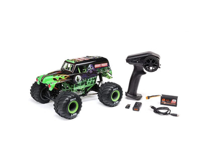 Losi 1/18 Mini LMT 4X4 Brushed RTR Monster Truck – Grave Digger