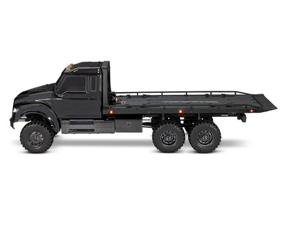 Traxxas TRX-6 1/10 6x6 Ultimate RC Hauler Flatbed Tow Truck – Black